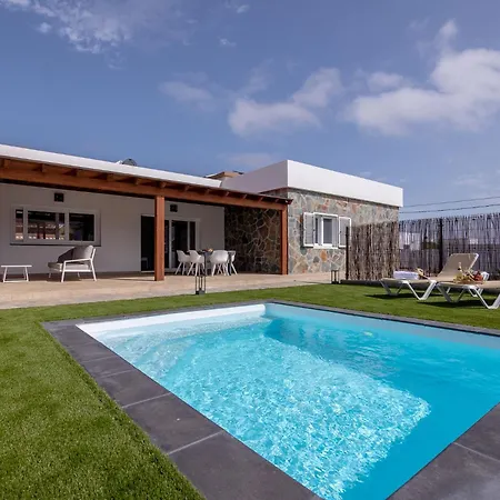 Rustika 1 - Rural Private Pool Villaverde By Holidays La Oliva